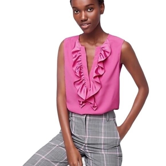 🆕 J Crew Ruffle Front Tops - Picture 7 of 11